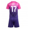 Baby Fußballbekleidung Deutschland Florian Wirtz #17 Auswärtstrikot EM 2024 Kurzarm (+ kurze hosen)
